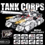 Lego Building Block King of Land Tank 400 pcs